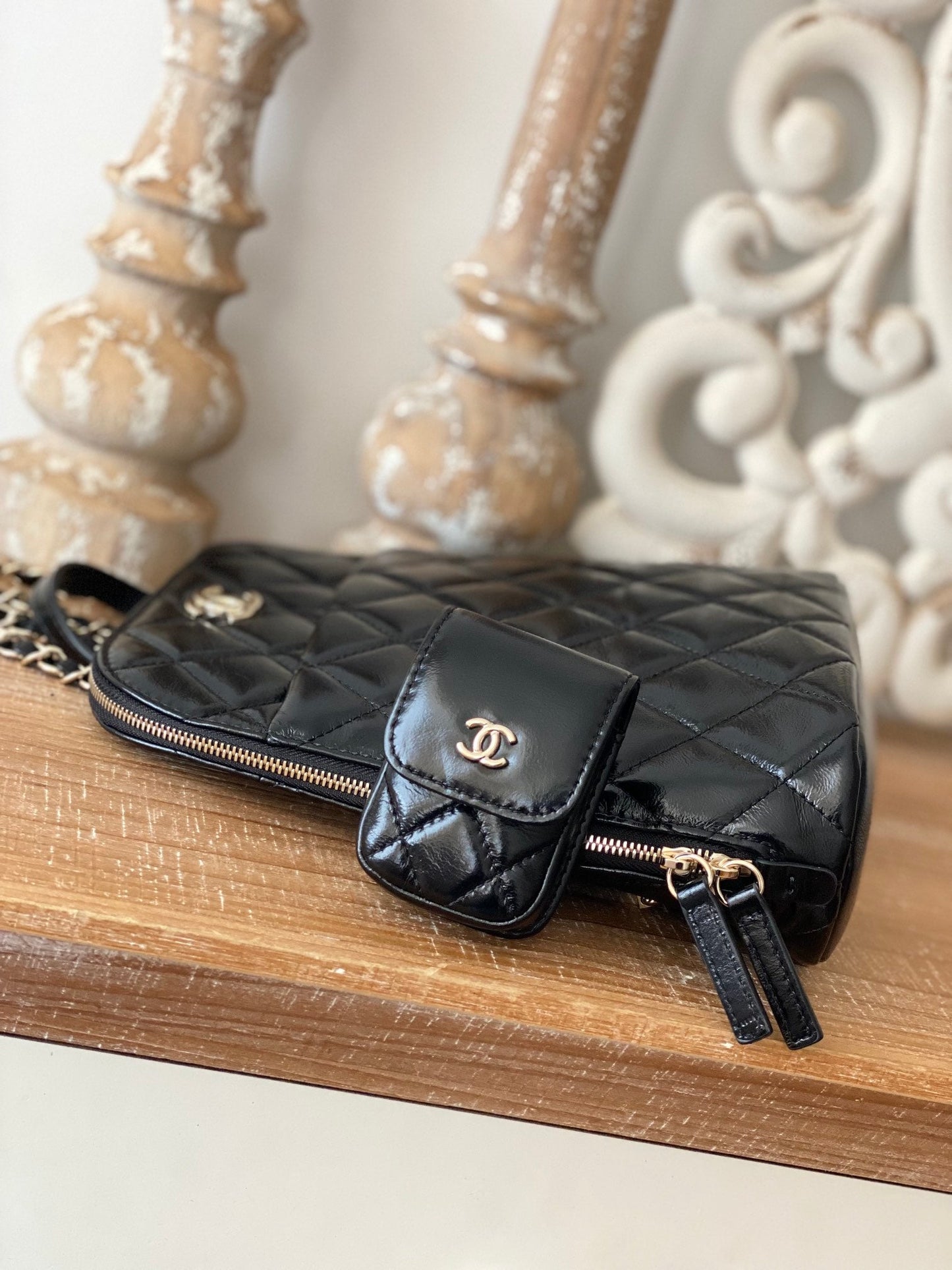 CHLRucksack Backpack Black Bag For Women 21cm/8in