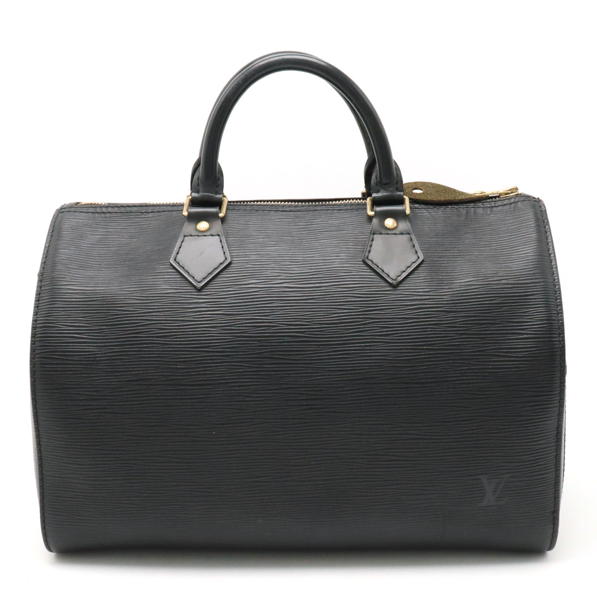 Louis Vuitton Louis Vuitton Epic Speed 30 Boston Bag Black Black Black Gold  M43002