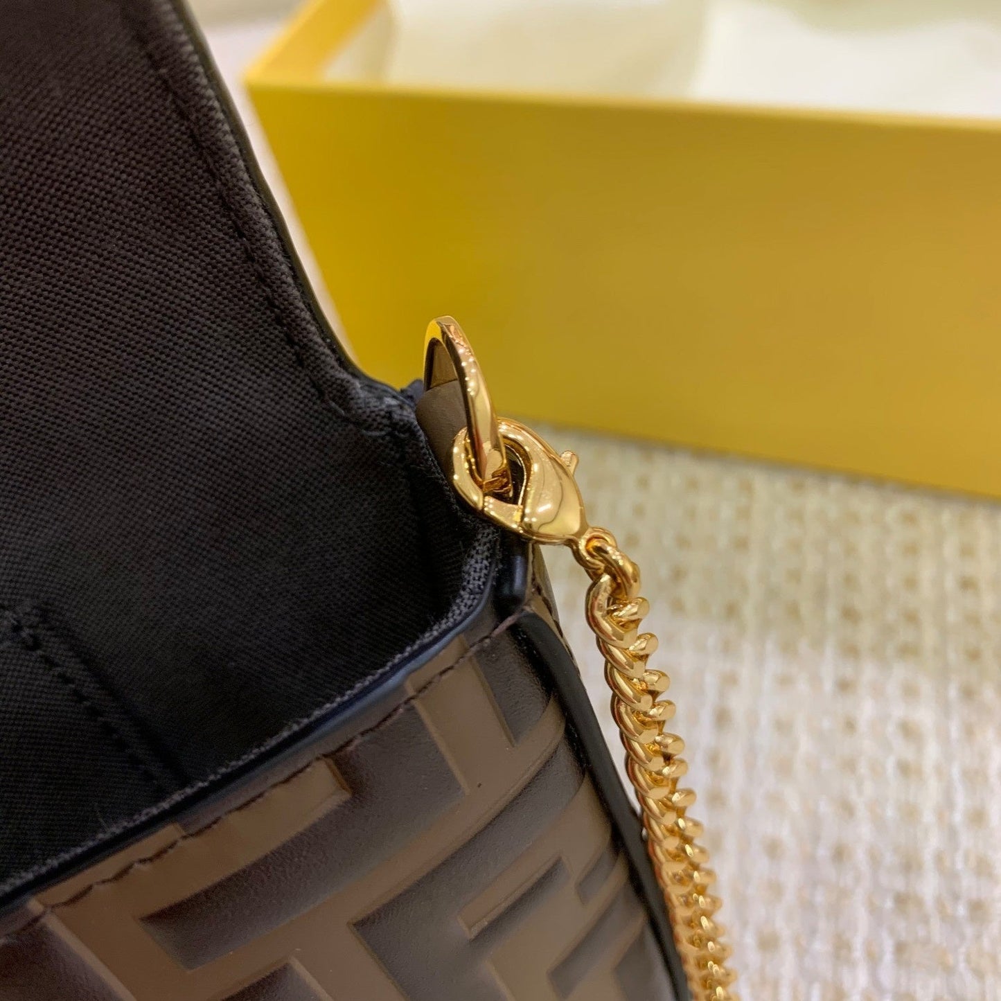 Top QualityTop Quality Wallet On Chain With Pouches Brown For Women, Women’s Handbags, Shoulder And Crossbody Bags 8in/21.5cm FF 8BS032AAFMF13VK