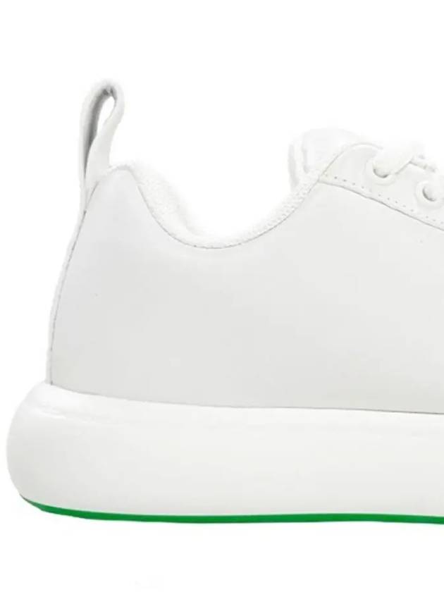 Luxury Bottega Veneta Leather Low Top Sneakers White