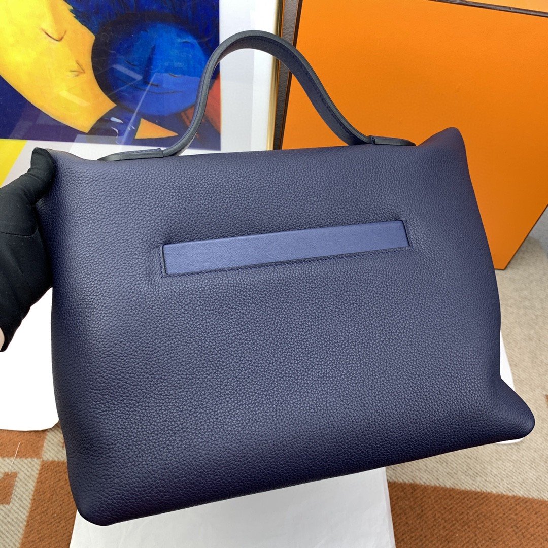 Top Quality 24/24 Evercolor Swift Navy Blue For Women, Handbags, Shoulder Bag 11.4in/29cm