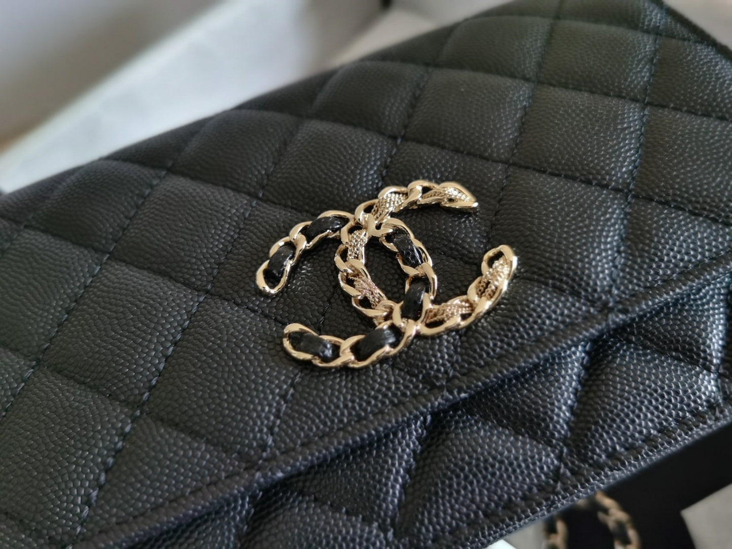 CHLMini Top Qualityap Bag Black For Women 7.2in/18.5cm