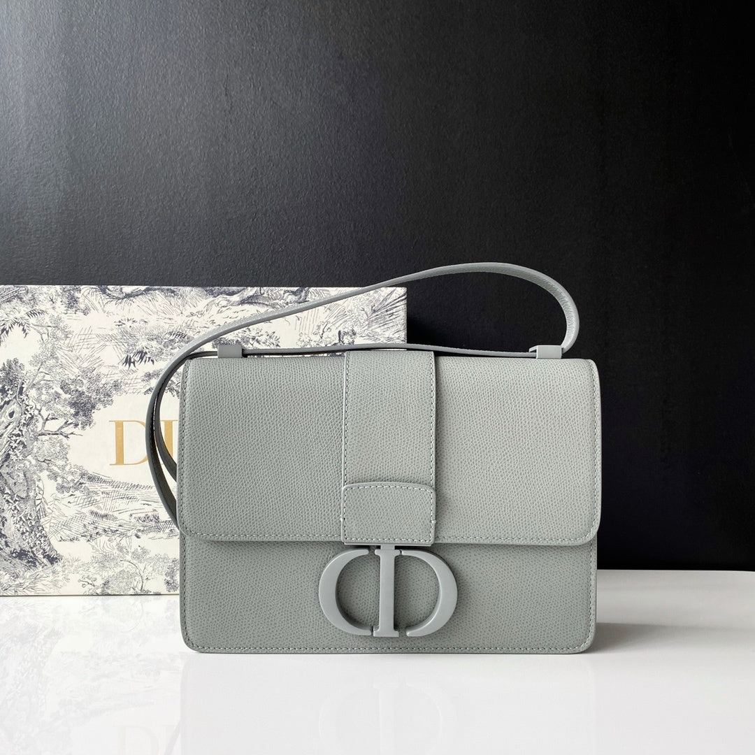 Top Quality Azure Gray GraTop Qualityent Handle Bag For Women 24cm/9.5in CD