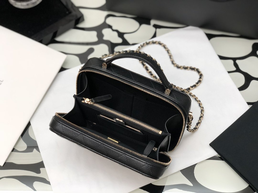 CHLMini Camera Case Black For Women 7in/19cm