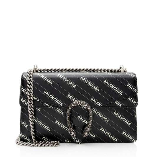 Gucci x Luxury Balenciaga Trending 2025 Leather Dionysus The Hacker Project Small Shoulder Bag