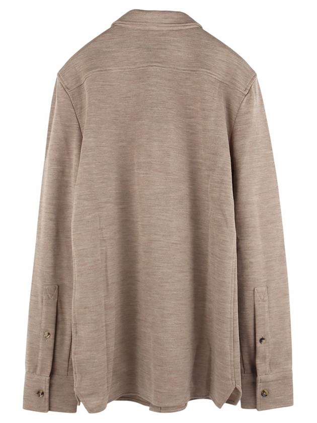 Luxury Bottega Veneta 666230 Light Melange Ranauul Jersey Women s Shirt Size 36 34105