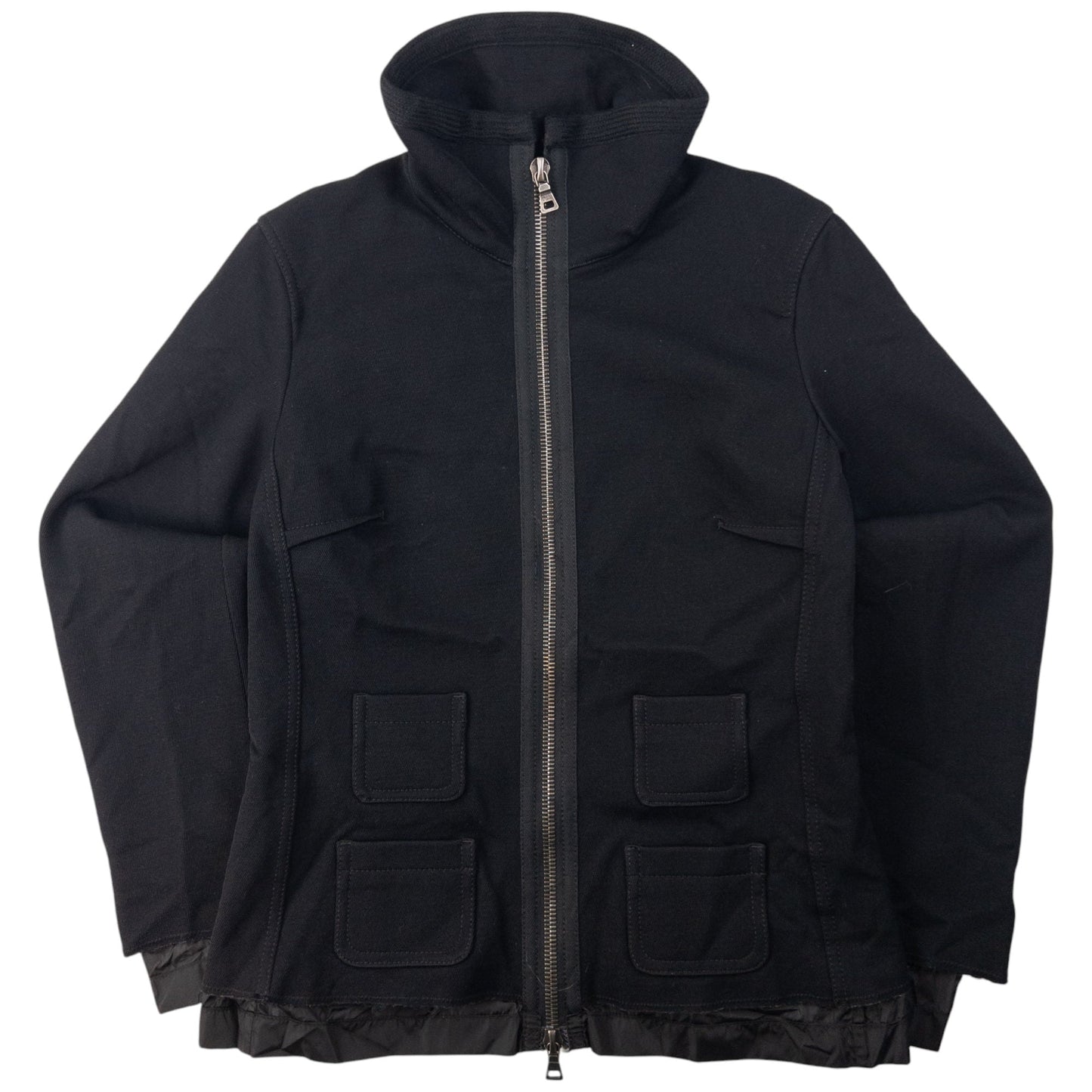 Prada Sport Cropped Zip Up Jacket Womens Size S