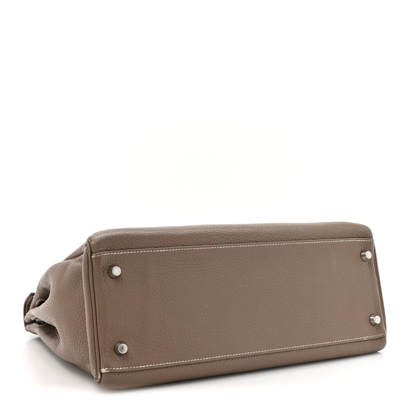 Hermes Taurillon Clemence Kelly Retourne 32 Etoupe