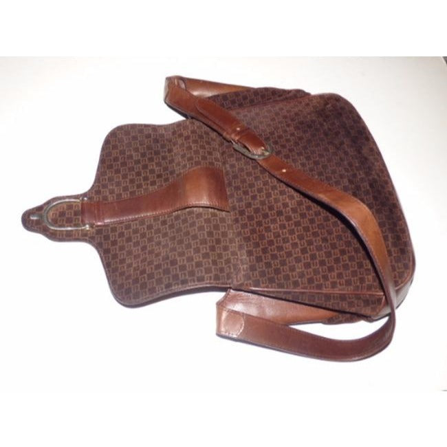 Gucci   Shades Of Brown In Leather Suede With Square G Logo