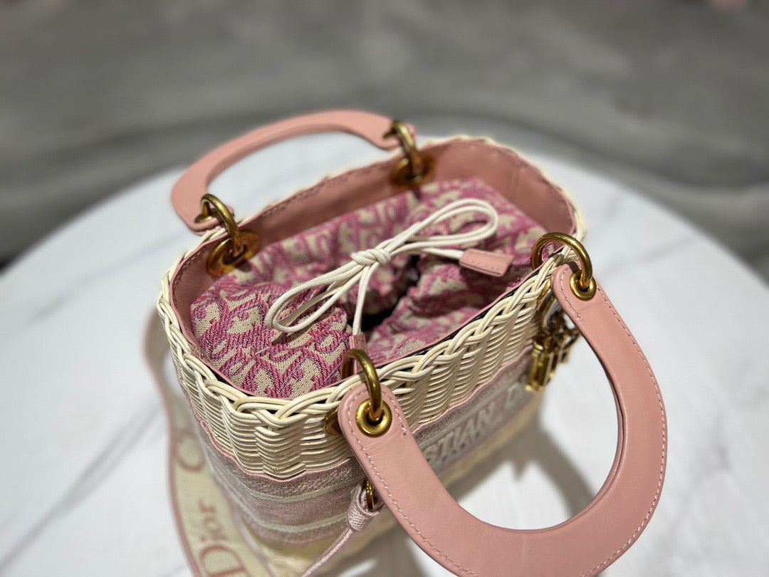 Top Quality Mini Lady Bag Pink, For Women, Womens Handbags 17cm/6.5in CD