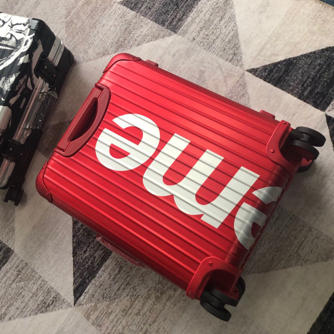 Supreme Rolling Vali In Red For Men, LuGucciage 26in/66cm Top Quality