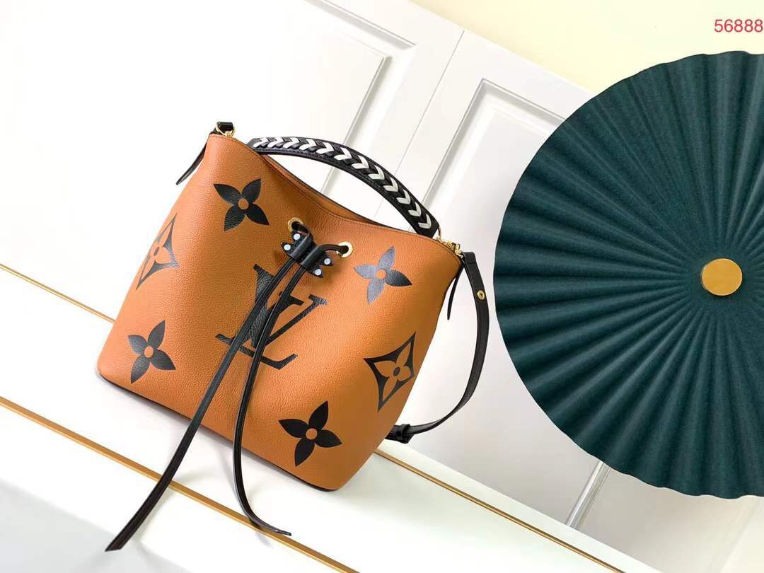 Top Quality Top Quality Crafty Neonoe MM Bucket Bag Caramel For Women, Womens Handbags, Shoulder Bags 10.2in/26cm Top Quality M56888