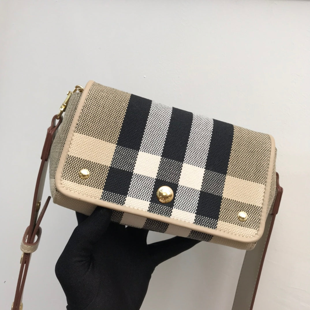 Top Quality  Check And Small Crossbody Bag For Women, Bags 7.1in/18cm