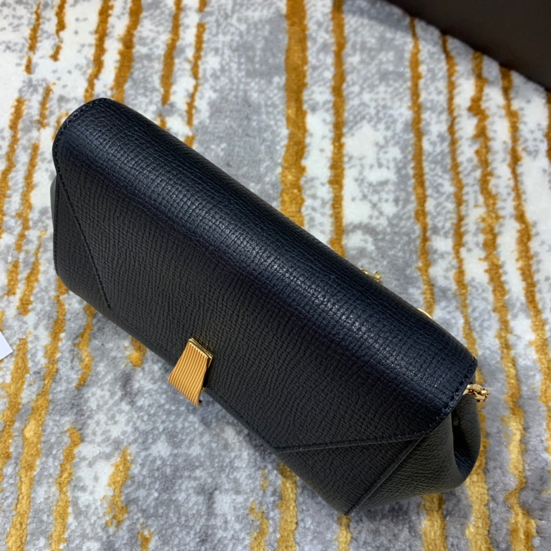 Top Quality Mini Angle Palmellato Bag Black, For Women, Women’s Bags 7.5in/19cm