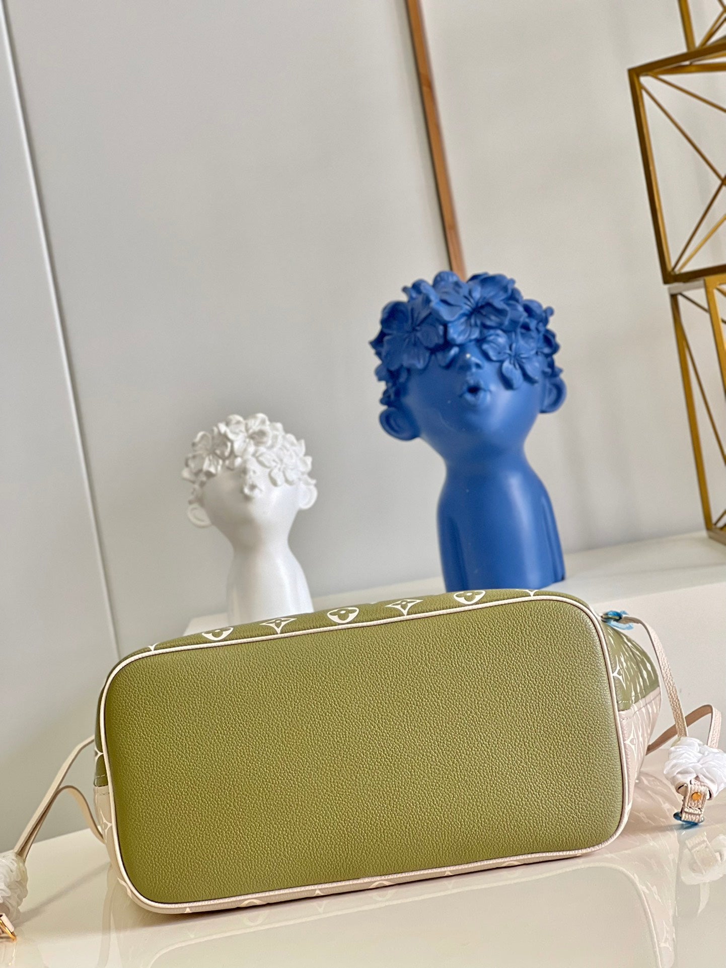 Top Quality Neverfull MM Monogram Empreinte Khaki/Beige For Women,  Tote Bags 12.2in/31cm Top Quality M46102
