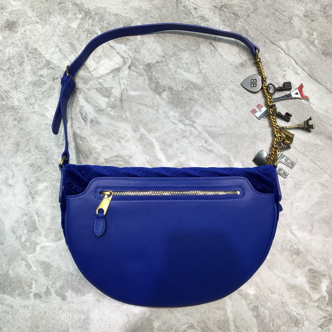 Top Quality Souvenir XXS Belt Bag In Blue, For Women,  Bags 11.8in/30cm