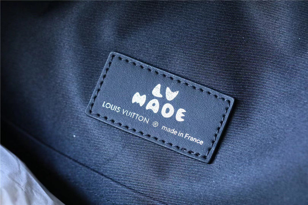 Top Quality Multipocket Backpack Monogram Drip Black By Nigo For Men, Bags 40cm Top Quality M45973