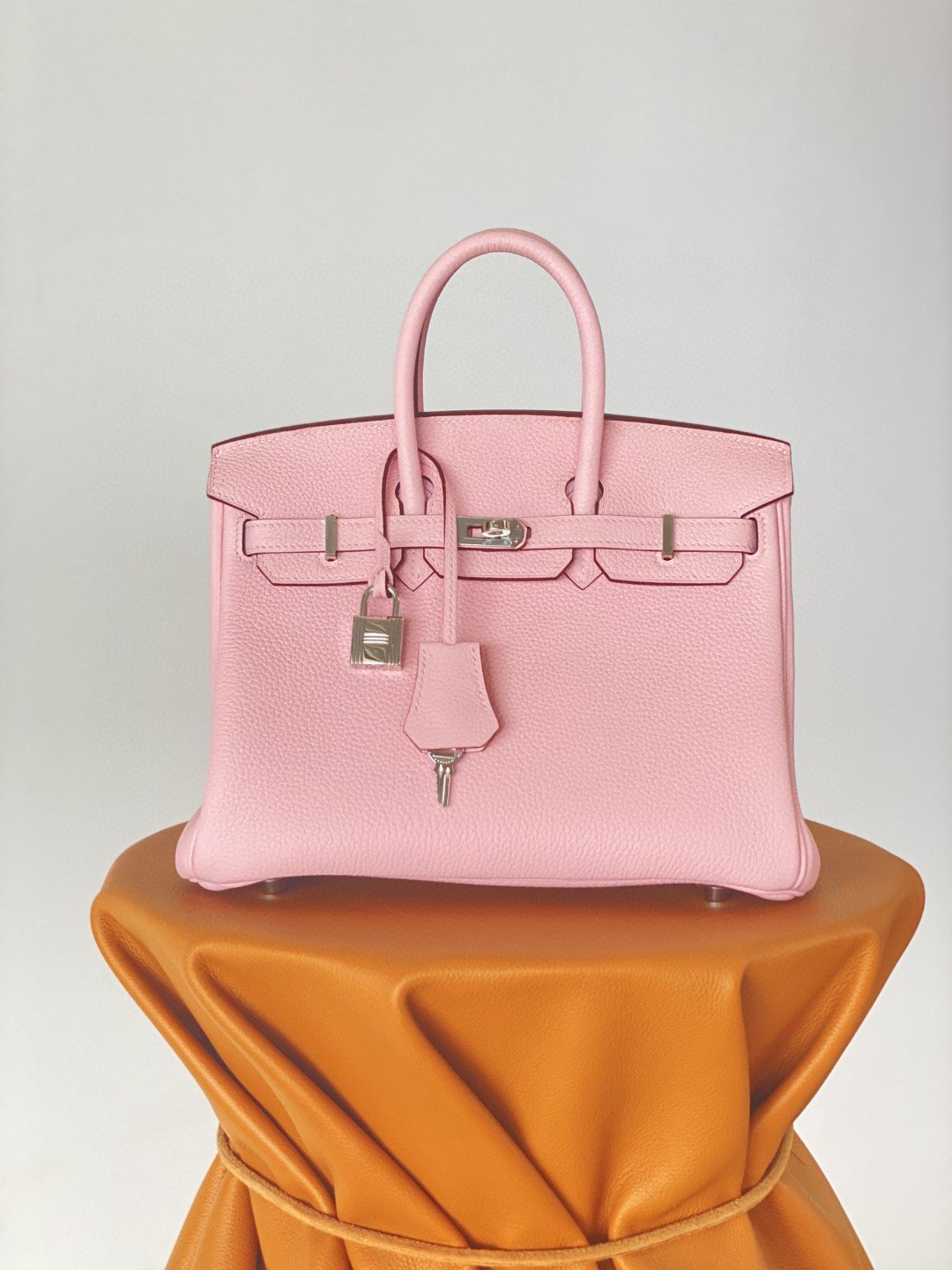 Top Quality Birkin Nata Swift Pink For Women SiTop Qualityer Toned Hardware 10in/25cm