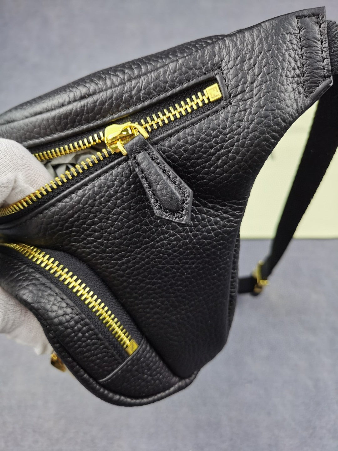Top QualityTop Quality Little Monster Belt Bag Black For Men, Men’s Bag 7.9in/20cm FF