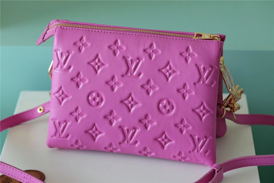 Top Quality Coussin BB Monogram Orchidee Purple For Women, Womens Bags, Shoulder And Crossbody Bags 8.3in/21cm Top Quality M59396