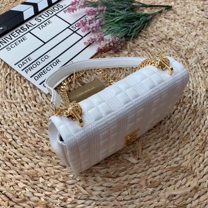Top Quality Quilted Medium Lola Bag Monogram White For Women, Bags 11in/28cm 80211061