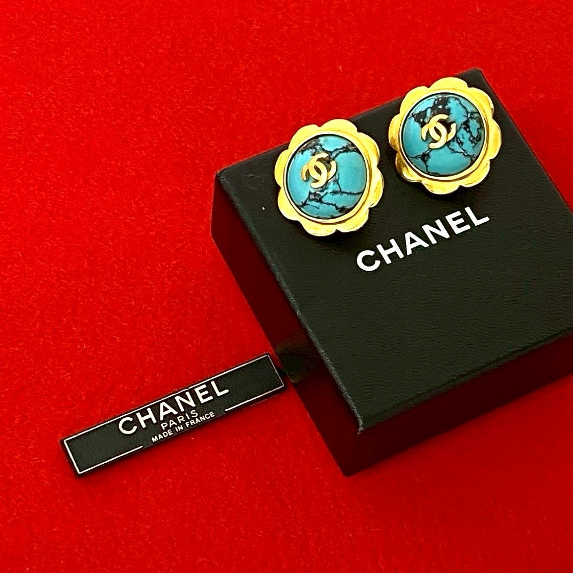 Chanel Coco Mark Earrings