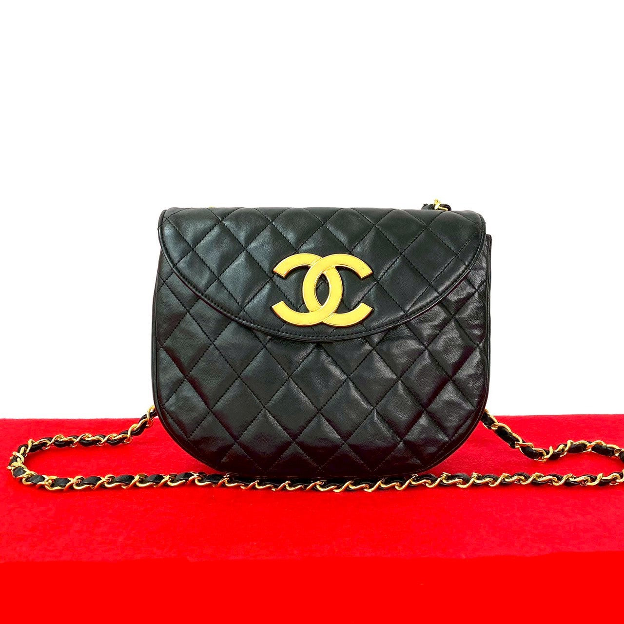 Chanel Matelasse Lambskin Shoulder Bag