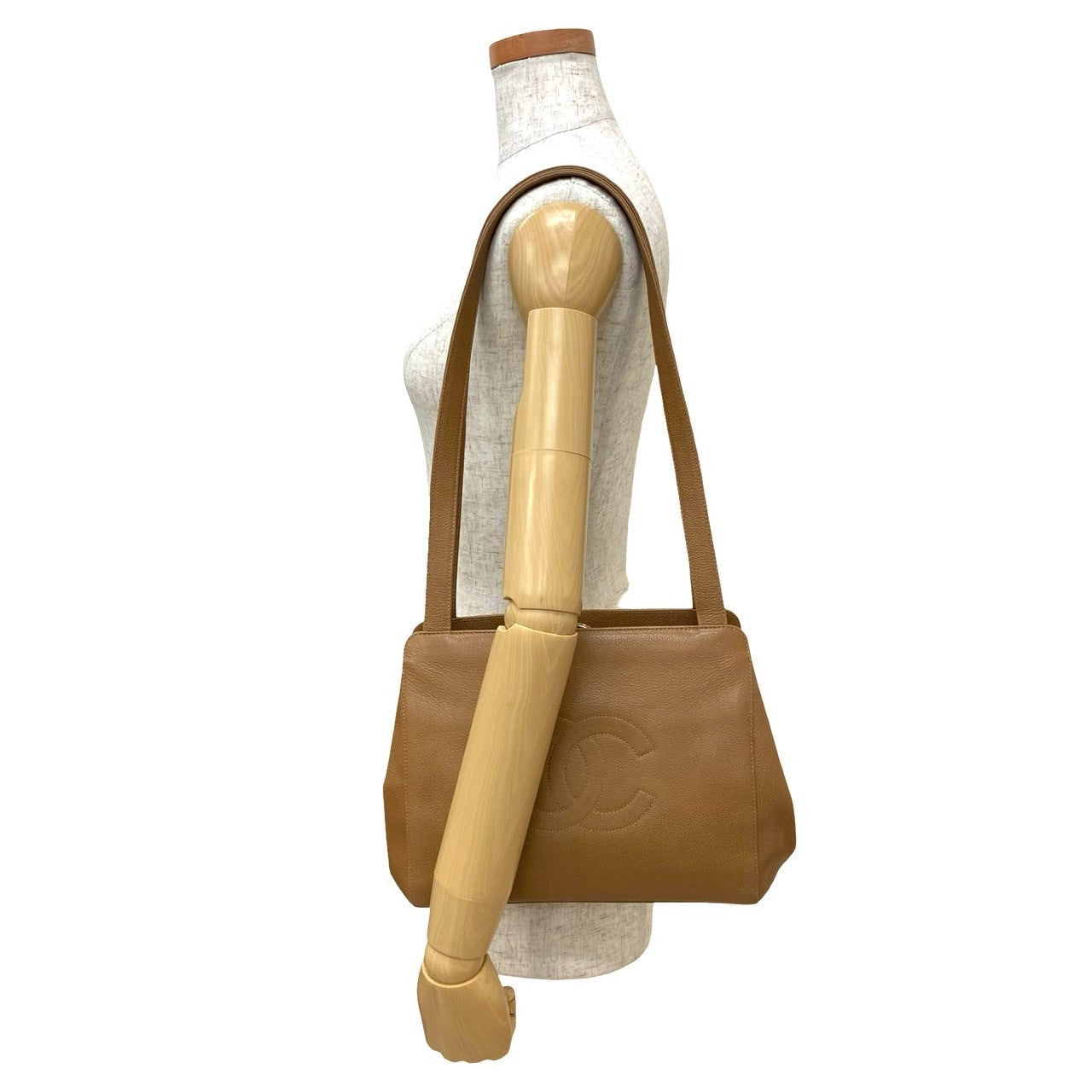 Chanel Caviar Skin 2way Shoulder Bag