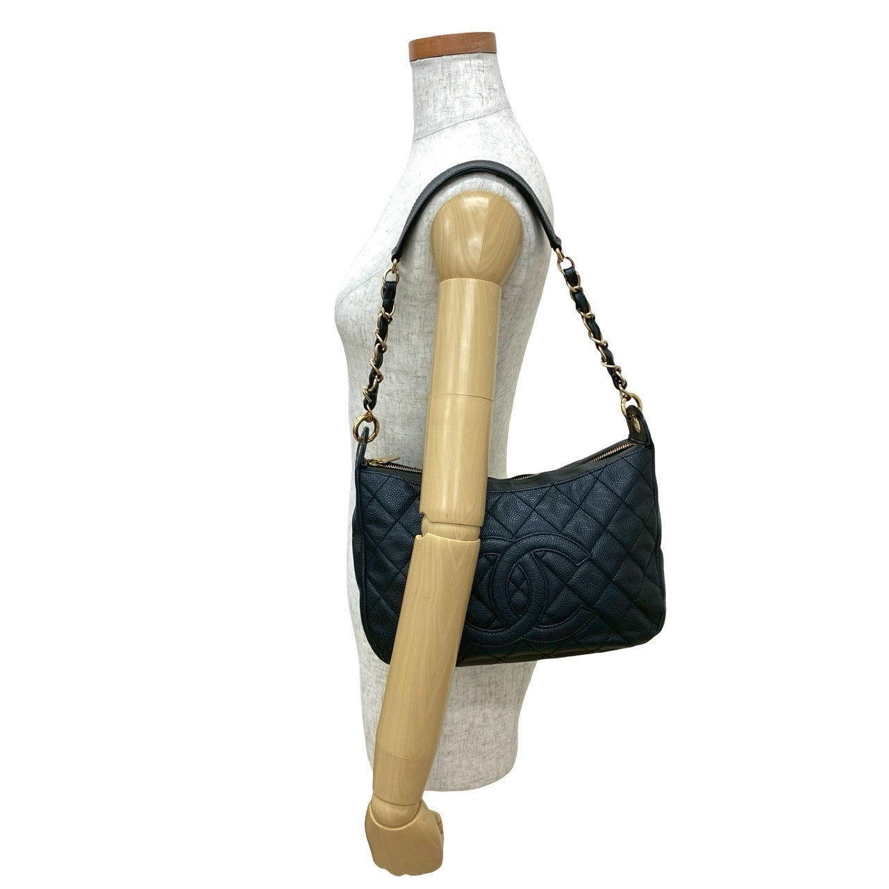 Chanel Matelassé Caviar Skin Shoulder Bag