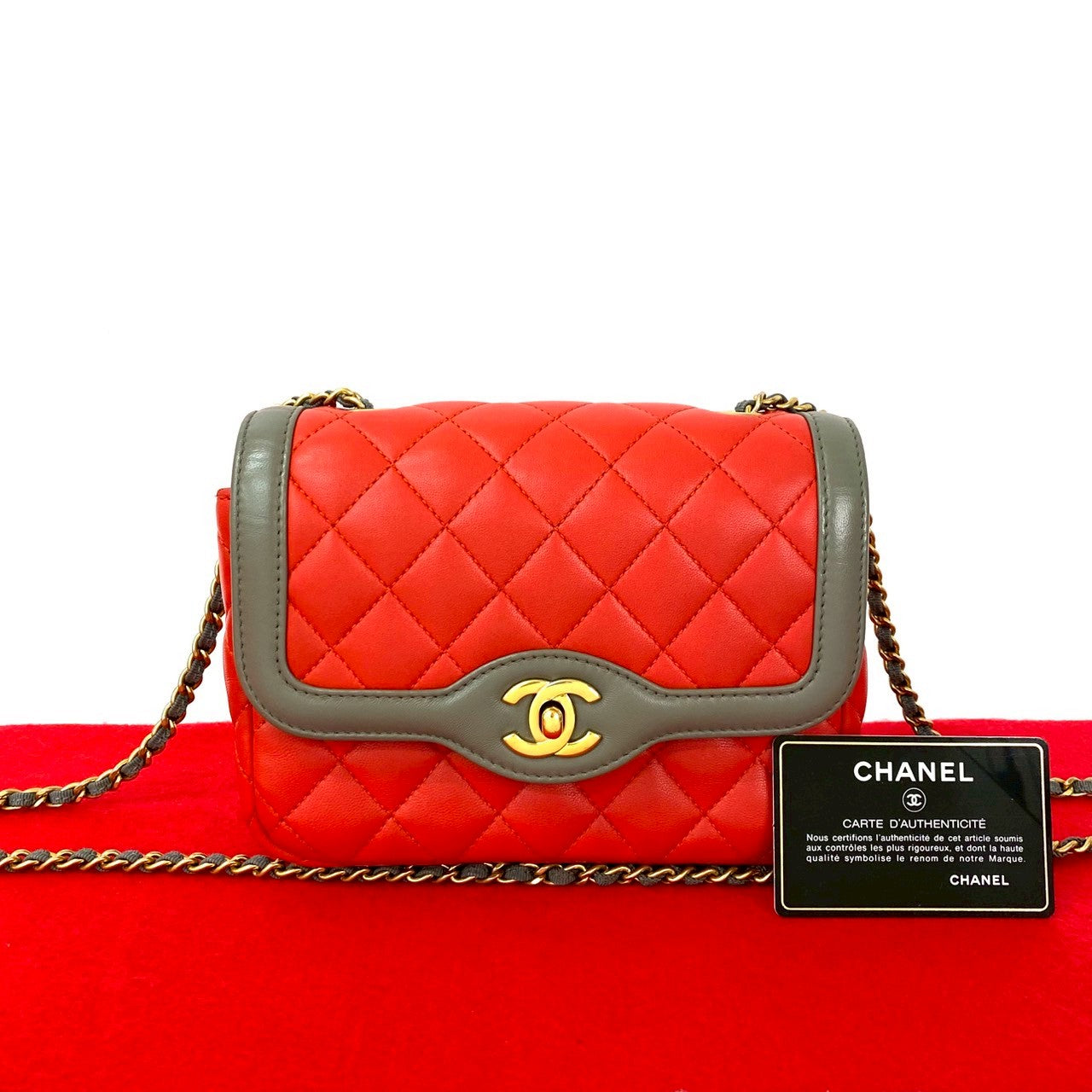 Chanel Matelassé Lambskin Shoulder Bag