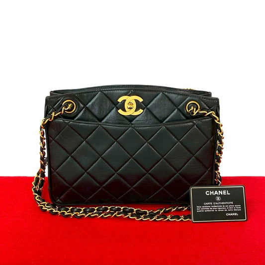 Chanel Matelassé Lambskin Shoulder Bag