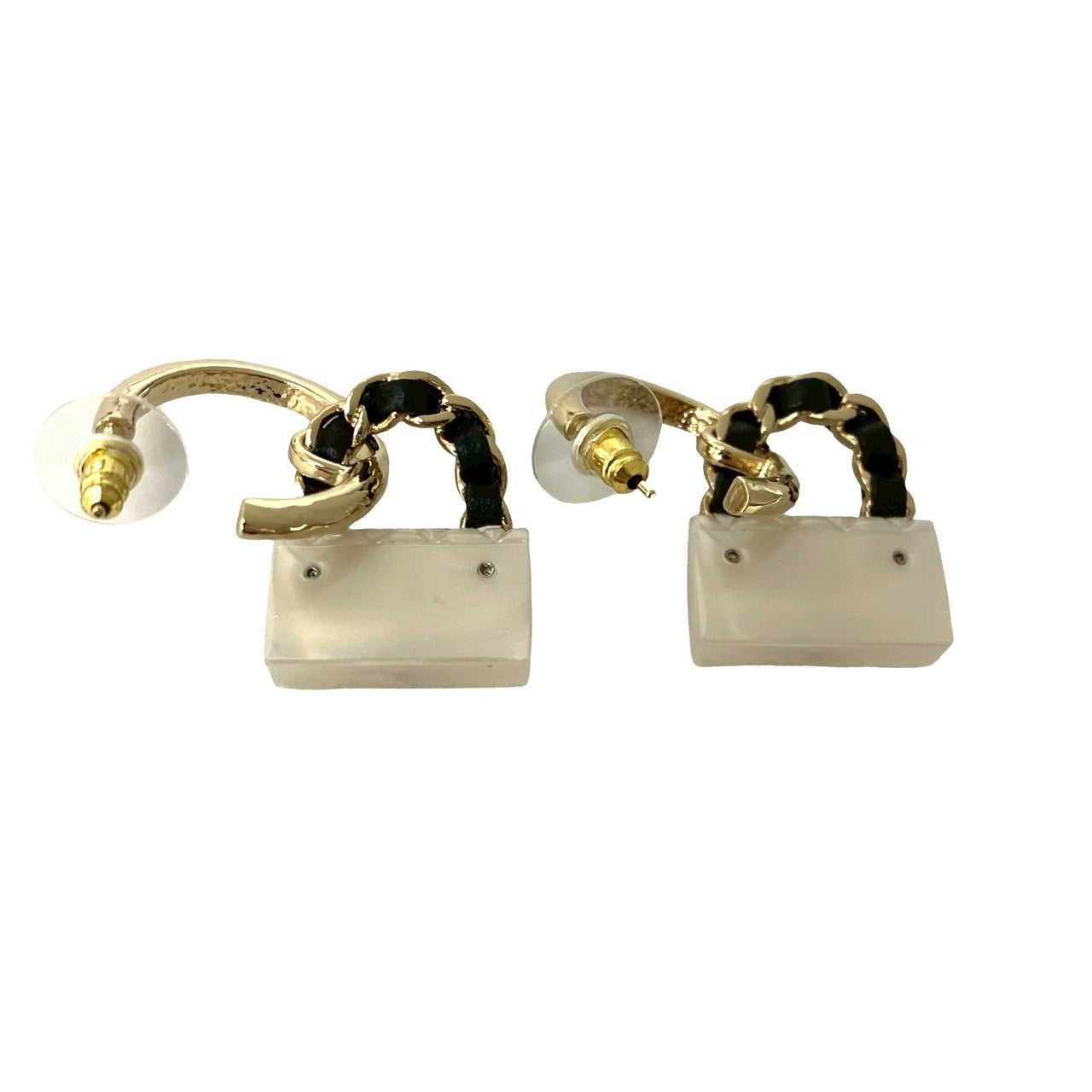 Chanel Coco Mark Matelasse Earrings