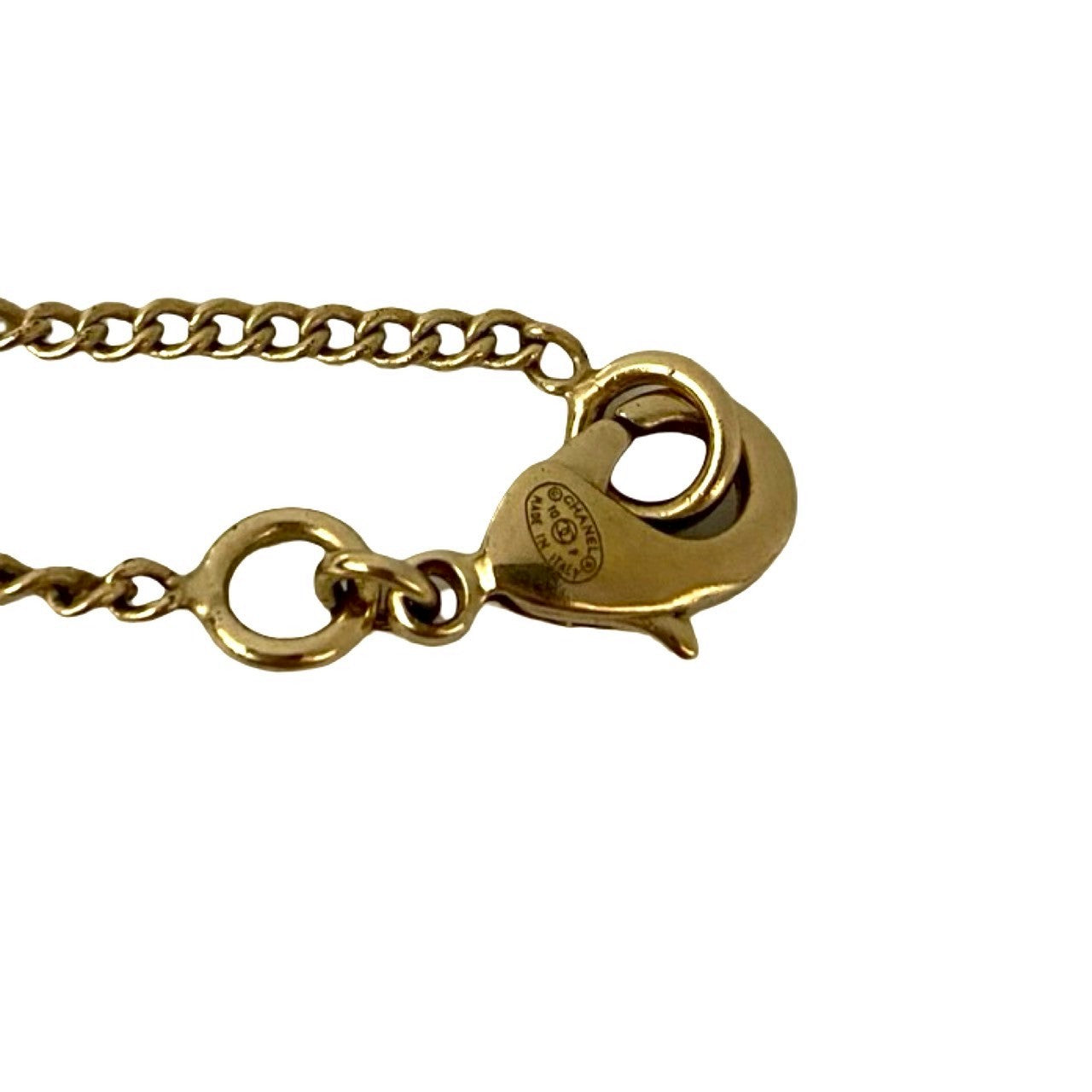 Chanel Coco Mark Heart Motif Necklace