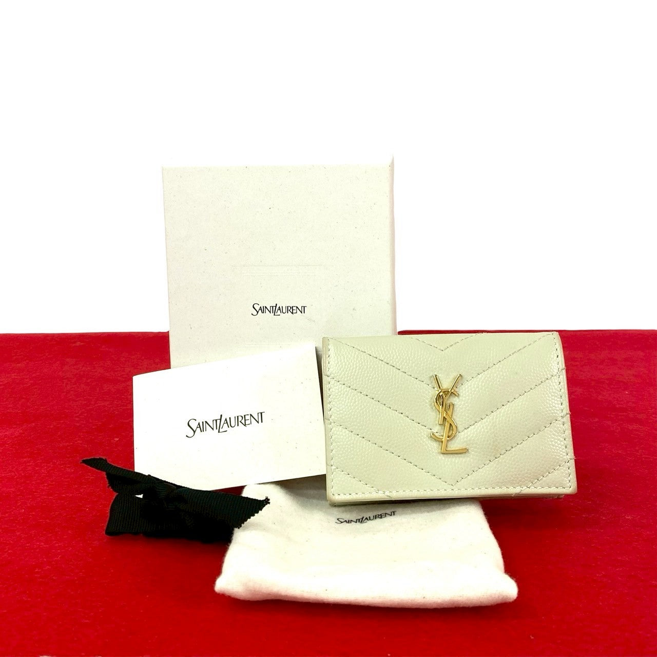 Saint Laurent Paris Leather Wallet