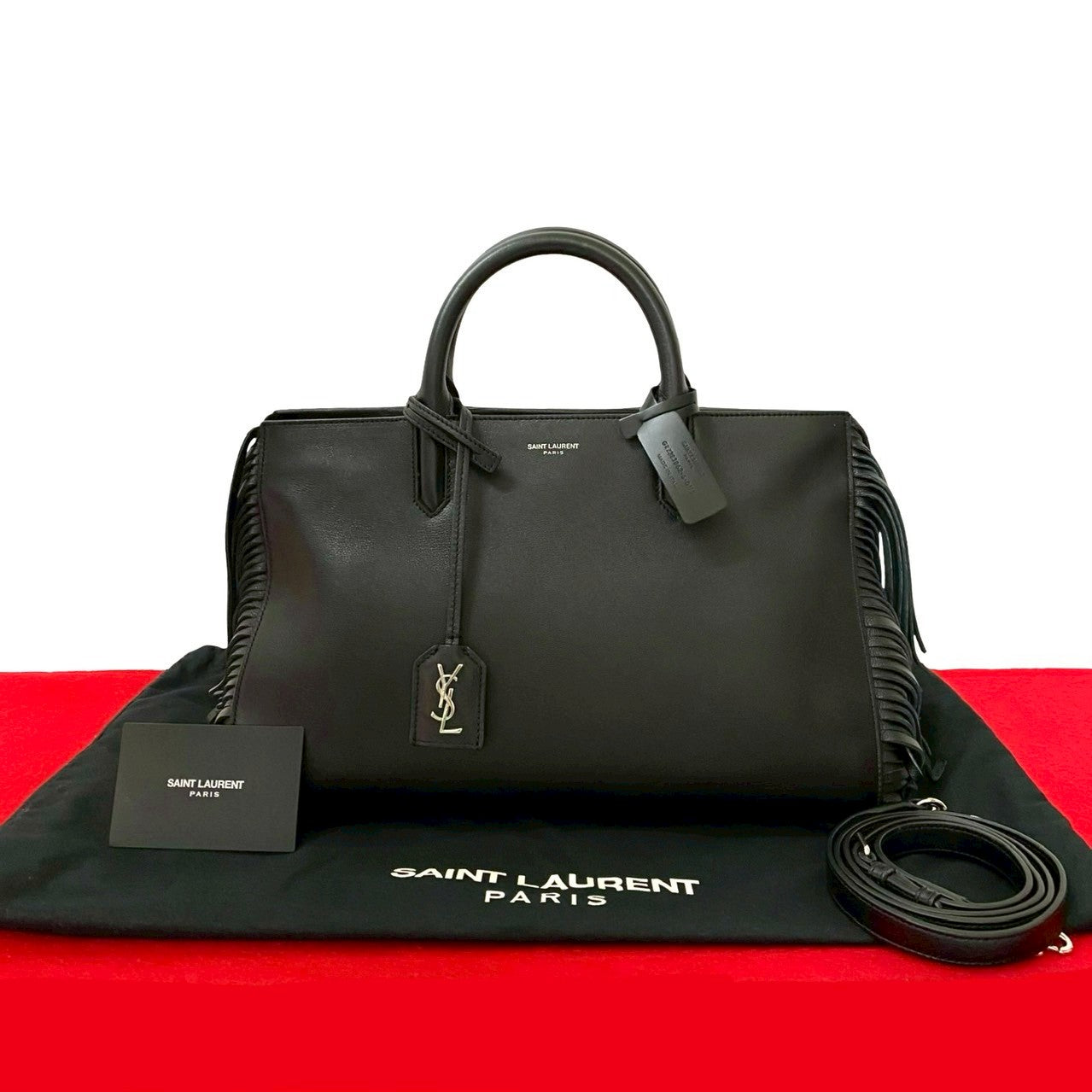 Saint Laurent Paris Rive Gauche Leather 2way Bag
