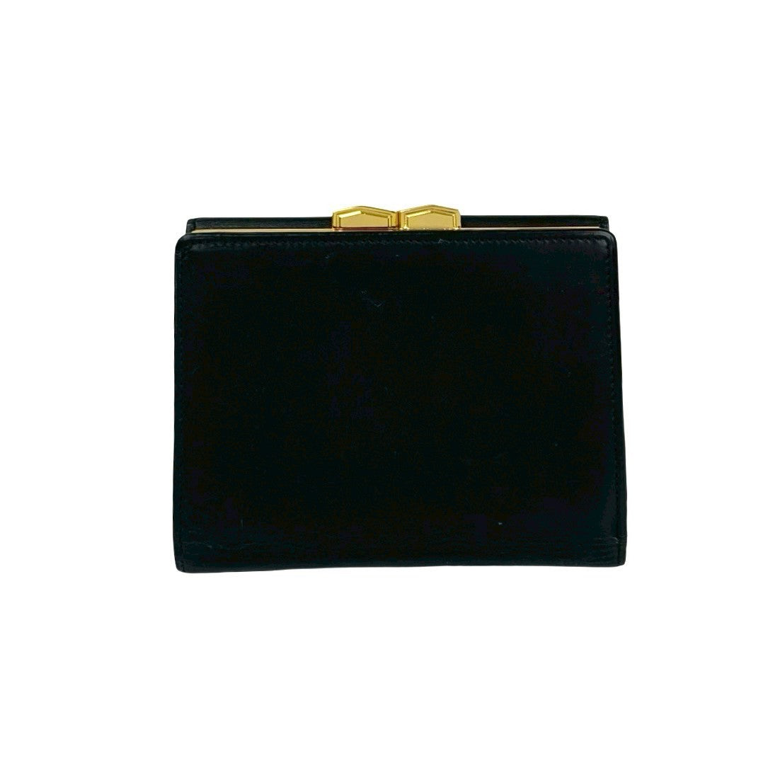 Yves Saint Laurent Leather Trifold Wallet