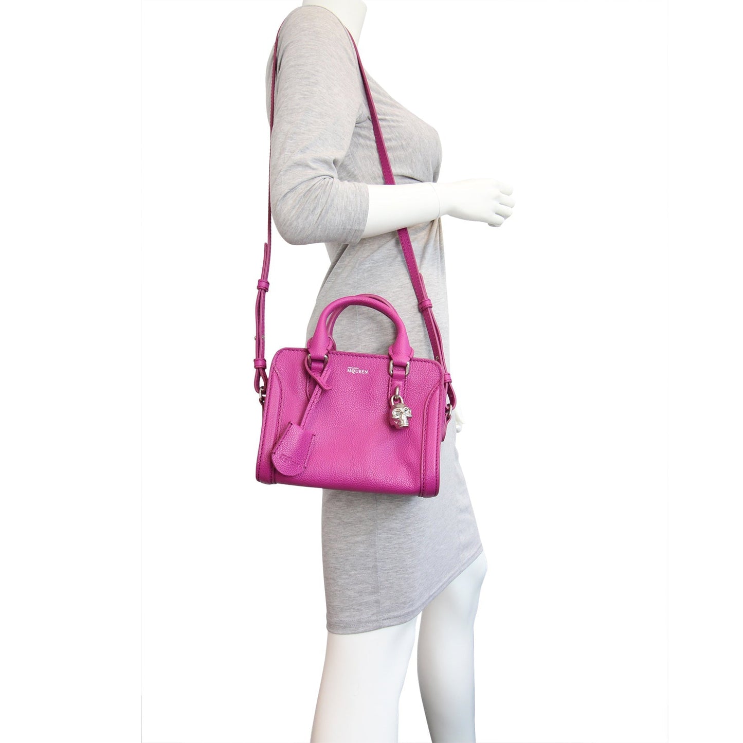 Alexander McQueen Padlock Mini Satchel Bag