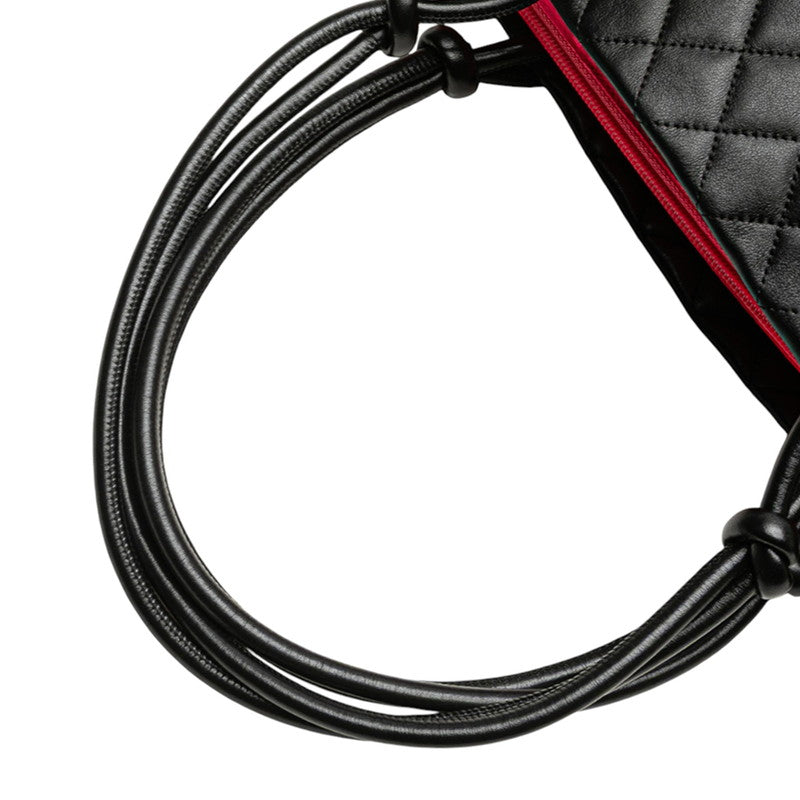 Chanel Cambon Line Matelassé Lambskin Tote Bag