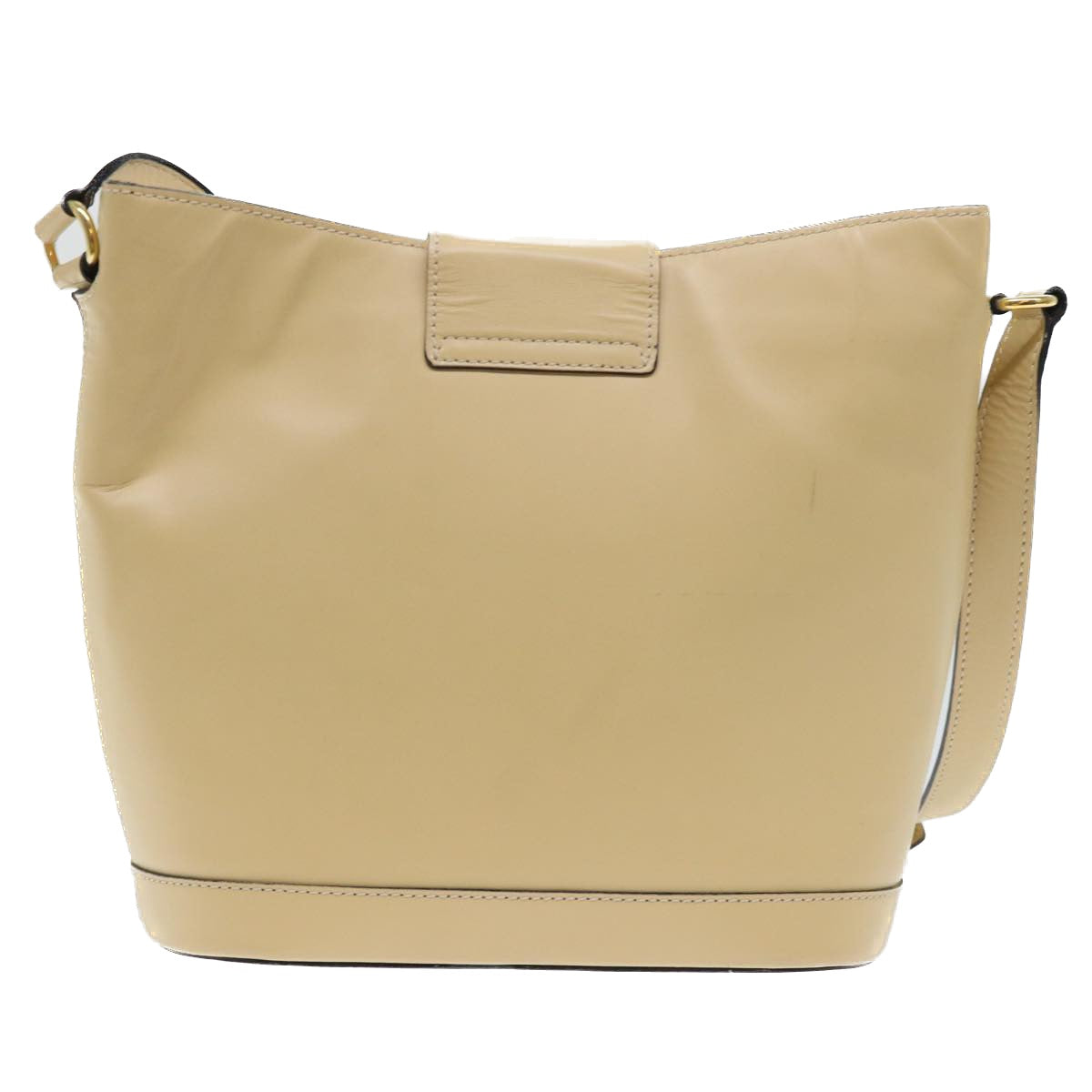 Luxury CELINE Shoulder Bag Leather Beige  ar10051B