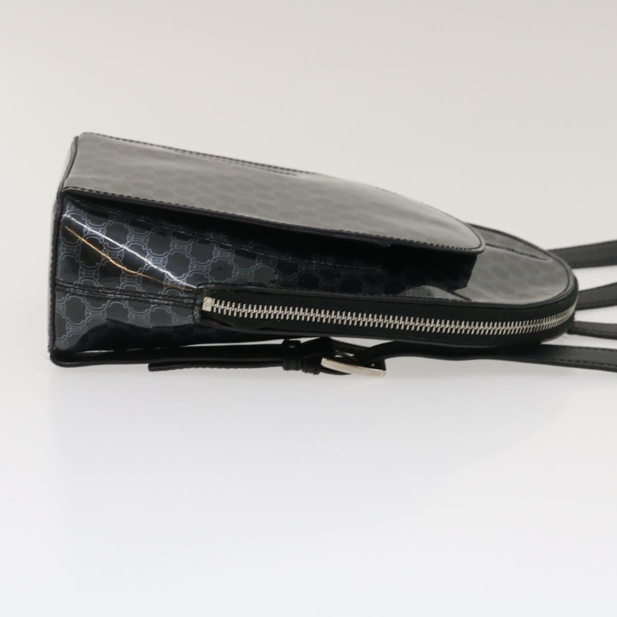 Luxury CELINE Macadam Backpack Vinyl Black  ar6749