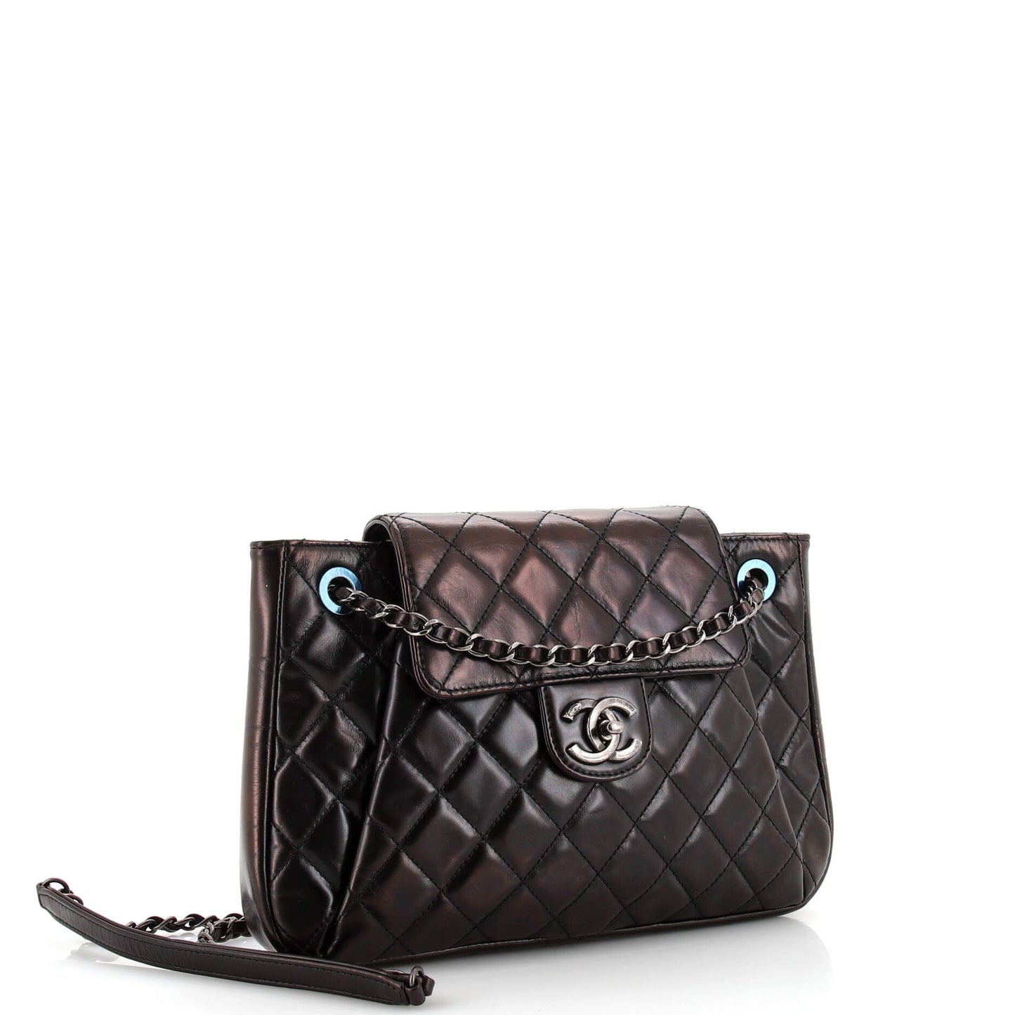 Chanel Coco Pleats Flap Bag Quilted
