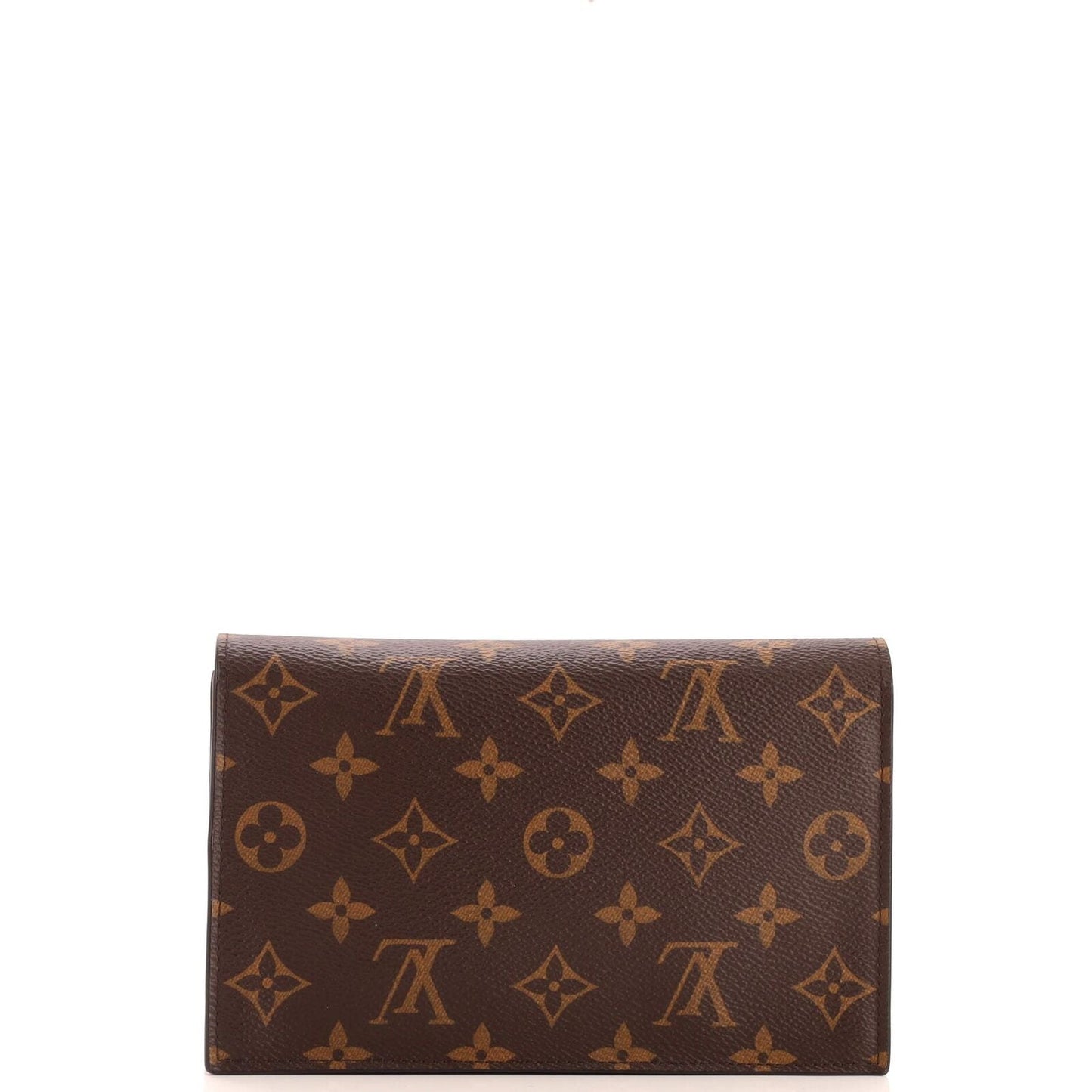 Louis Vuitton Flore Chain Wallet Canvas