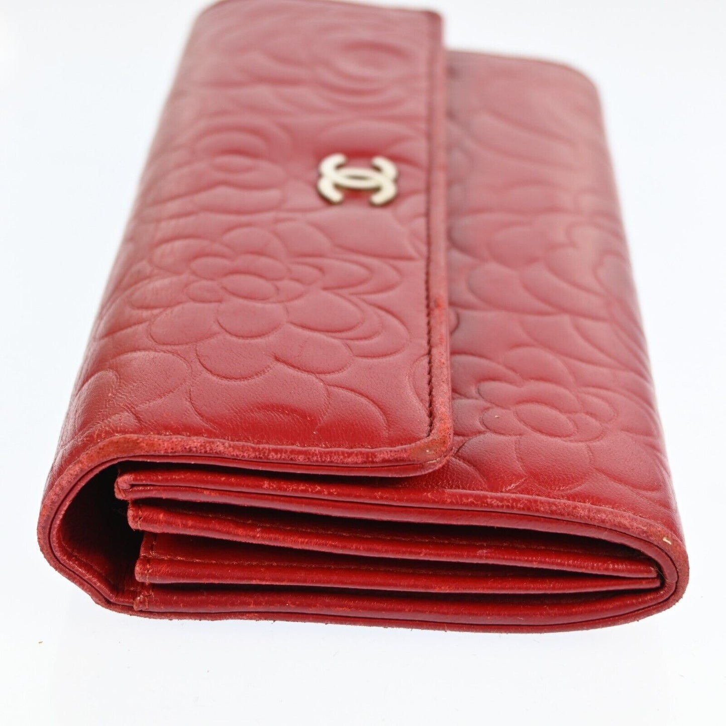 Chanel Camelia Zippy Wallet Coco