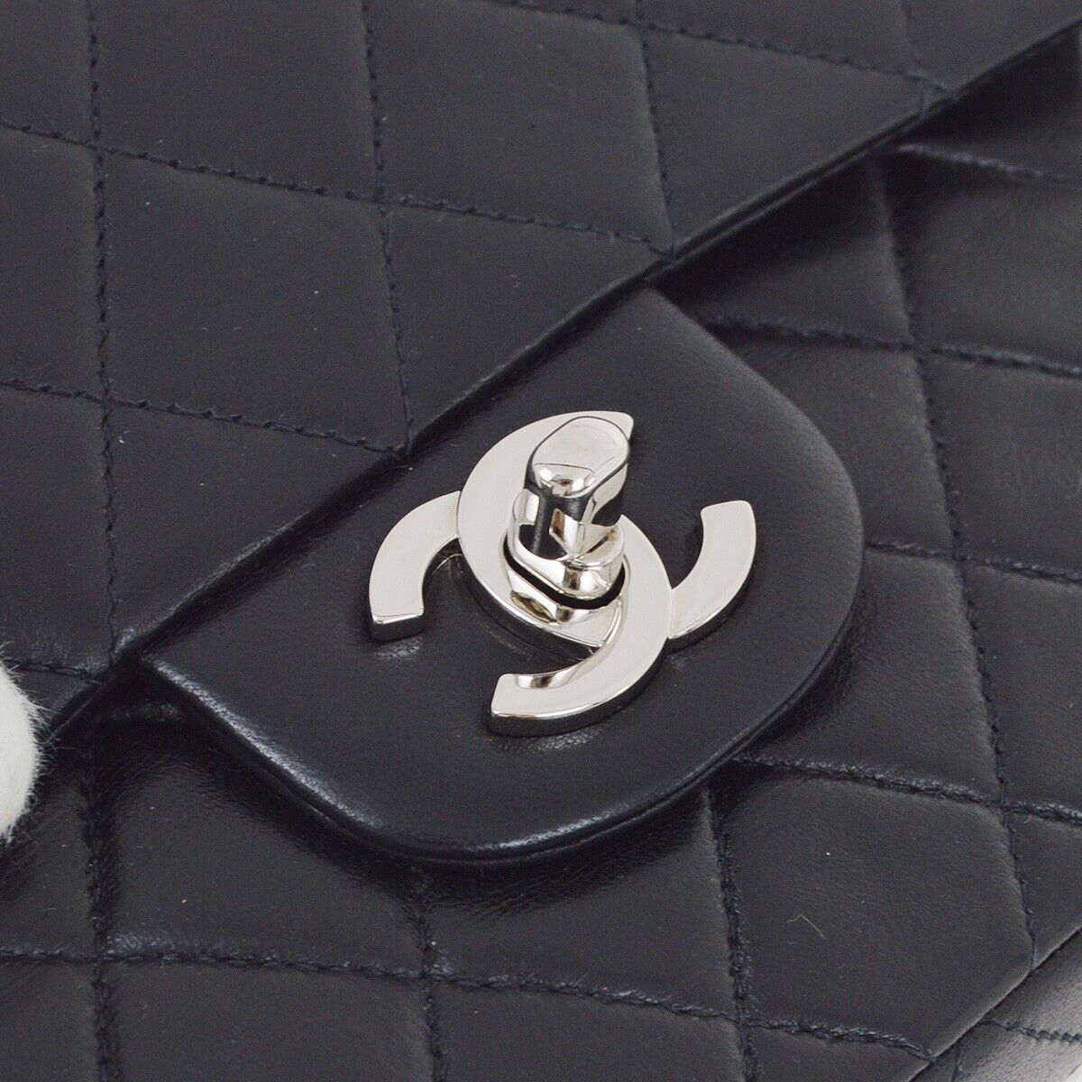 Chanel Black Lambskin Small Classic