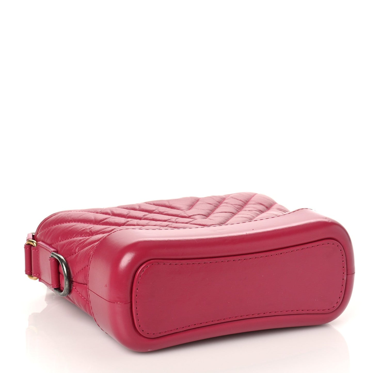 Chanel Aged Calfskin Chevron Quilted