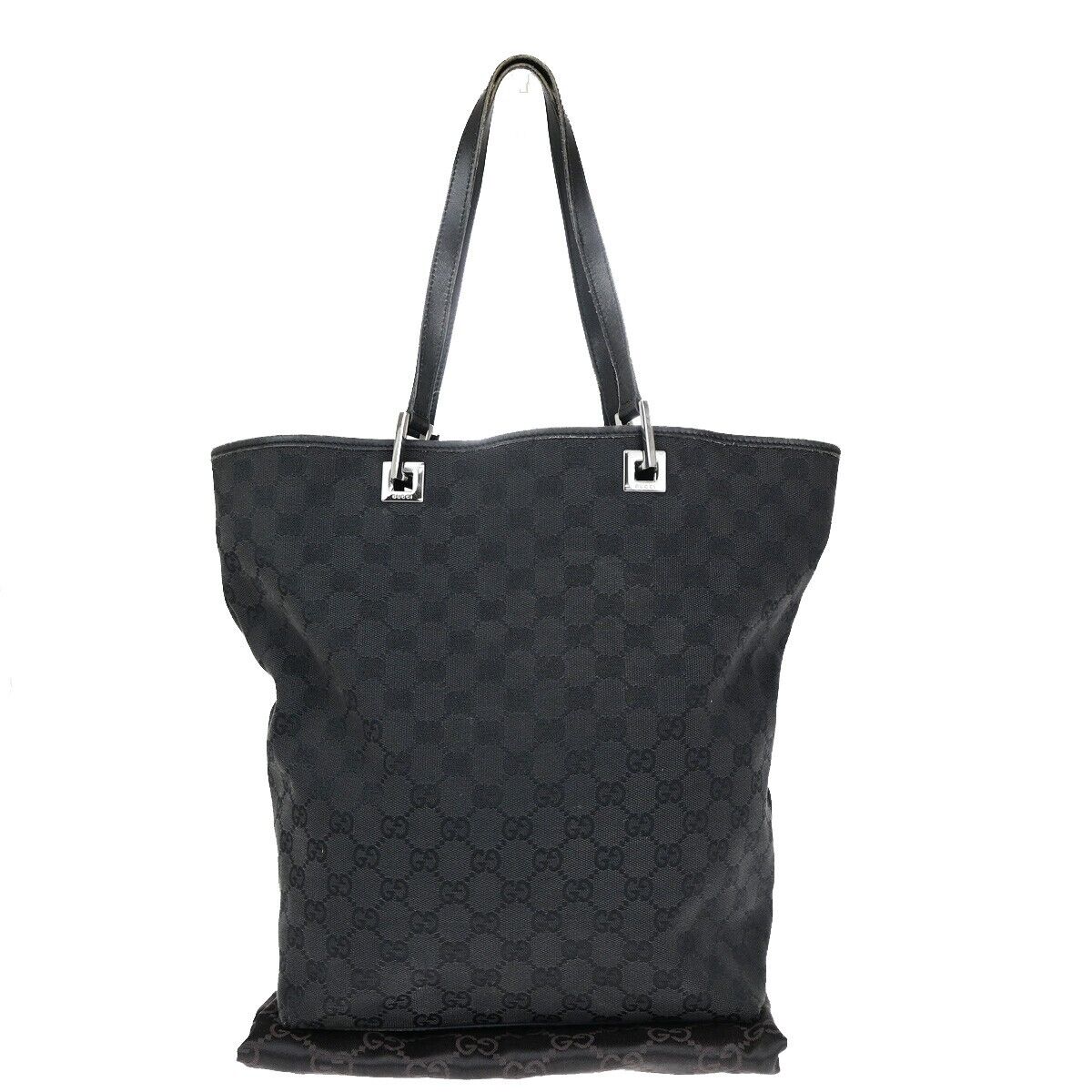 Gucci Logo Gg Pattern Shoulder Tote Bag