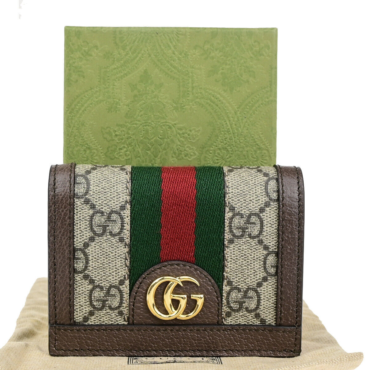 Gucci Ophidia Gg Pattern Mini Bifold