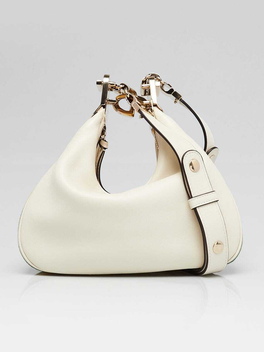 Gucci White Leather   Web Small