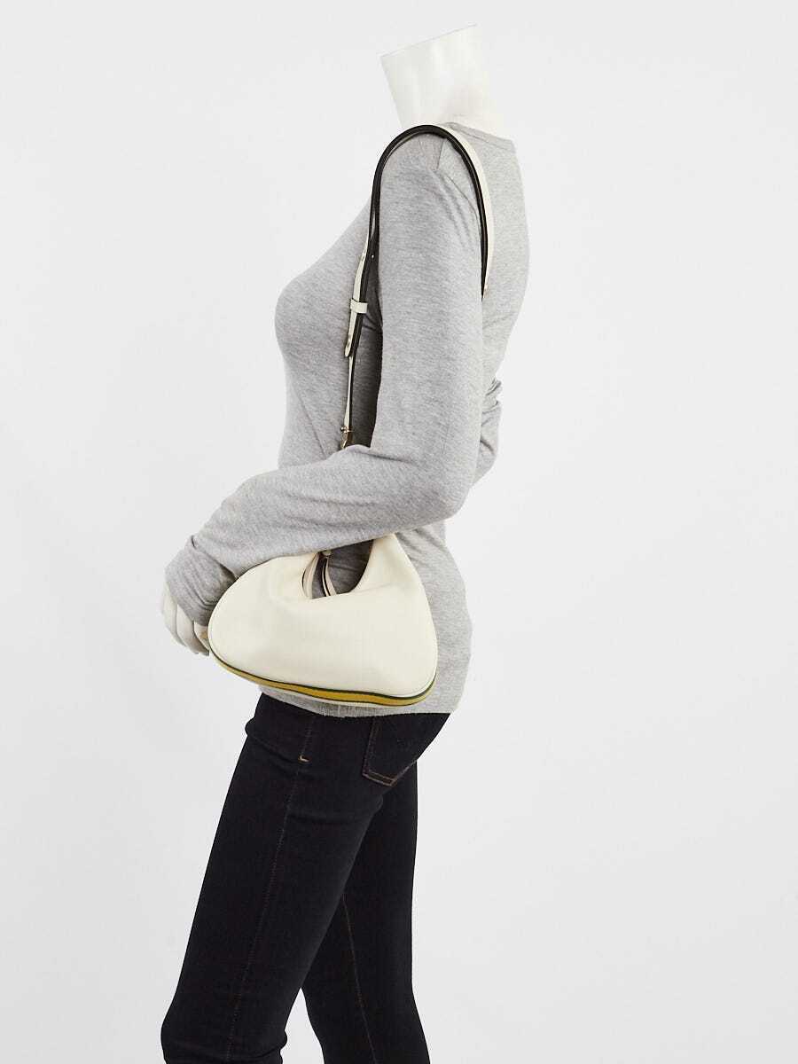 Gucci White Leather   Web Small