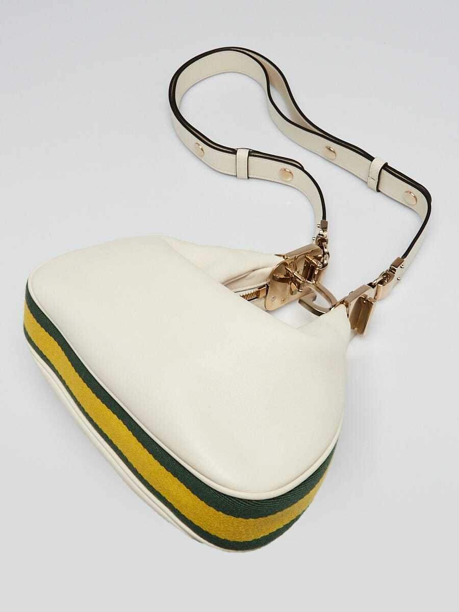 Gucci White Leather   Web Small